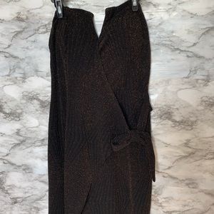 Black and Gold Dress